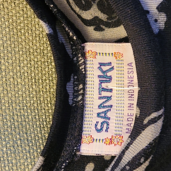 Cap sleeve drop waist dress - Picture 2 of 5